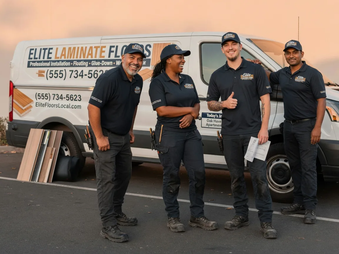 Laminate flooring installation company in D Hanis, TX